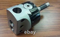 4'' PRECISION ADJUSTABLE BORING HEAD WITH R-8 SHANK w. 1 hole-new