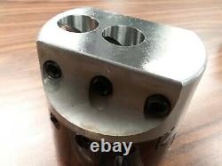 4'' PRECISION ADJUSTABLE BORING HEAD without shank w. 1 hole #820-000-new