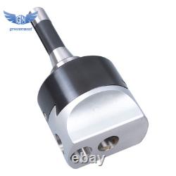 4'' Precision Adjustable Boring Head 3-3/4 Head Height with R8 Shank w. 1 Hole