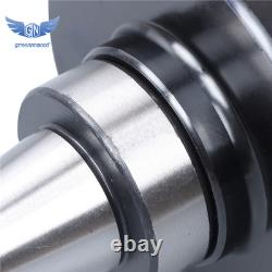 4'' Precision Adjustable Boring Head 3-3/4 Head Height with R8 Shank w. 1 Hole