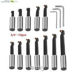 / 4 in Boring Head + R8-1-1/2-18 (7/16) Boring Bar + 3/4In Boring Cutter Set 40C