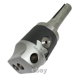 50mm NEW ADJUSTABLE BORING HEAD WITH R8 Shank with 5 toolbids