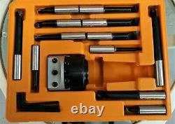 50mm boring head with 12 mm shank 9 pcs metric boring bar with Shank of Choice