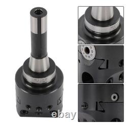 8Pieces Indexable 3/4 Boring Bar Set+3 Boring head R8 Shank Dial Reading 0-100