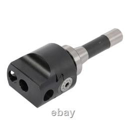 8Pieces Indexable 3/4 Boring Bar Set+3 Boring head R8 Shank Dial Reading 0-100