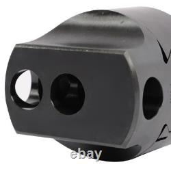 8Pieces Indexable 3/4 Boring Bar Set+3 Boring head R8 Shank Dial Reading 0-100