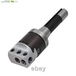 9-Pack Set 2 Boring Head R8 Shank 1/2 Carbide Boring Bar Set Replacement for Bri