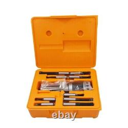 9-Piece 2 Boring Head R8 Shank and Carbide Boring Bar Set for Milling Mach