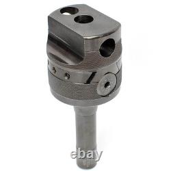APT BHR8D Precision Boring Head Integral R8 Fixed Shank Micrometer Dial Adjust