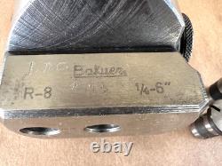 BAKUER BORING FACING HEAD With R8 SHANK