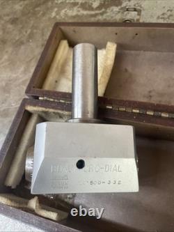 Bokum Micro Dial Boring Head Bulit In Indicator Micro Adjust. 0001 With1 Shank