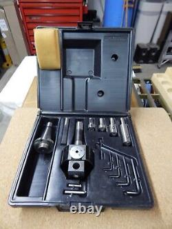 Boring Bar Offset Head Set R8 Shaft, Milling Machine 8 Piece Set