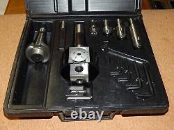 Boring Bar Offset Head Set R8 Shaft, Milling Machine 8 Piece Set