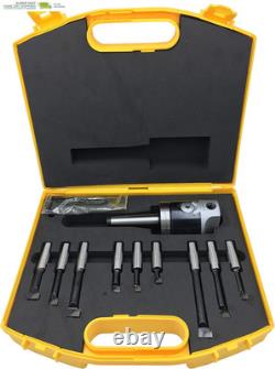 Boring Head 2(7/8-20) with MT2 Shank 3/8-16 Thread and 9Pcs 1/2 Shank Boring B