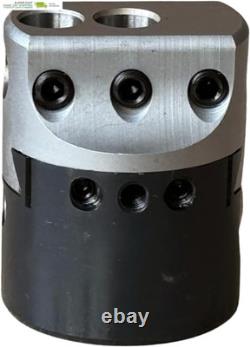 Boring Head 2(7/8-20) with MT2 Shank 3/8-16 Thread and 9Pcs 1/2 Shank Boring B