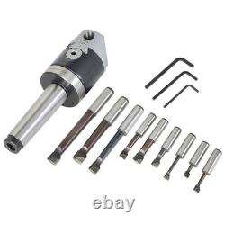 Boring Head Boring Tool Set (2 Inch Head & MT3 & 1/2 Inch)