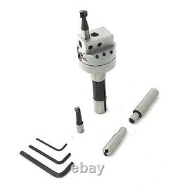 Boring Head Dia 62 mm with 2x Fly Cutting Tool Holders & 2x Carbide Brazed Tools