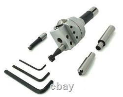 Boring Head Dia 62 mm with 2x Fly Cutting Tool Holders & 2x Carbide Brazed Tools