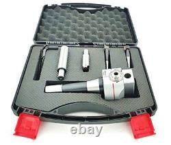Boring Head Diameter 62 mm with 2 x Fly Cutting Tool Holders & 2 x Carbide Br