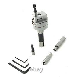 Boring Head Diameter 62 mm with 2 x Fly Cutting Tool Holders & 2 x Carbide Br