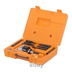 Boring Head R8 Shank 3 + 10Pcs 3/4 Carbide Tipped Boring Bar Set End Mills