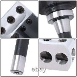 Boring Head R8 Shank 3 + 10Pcs Carbide Tipped 3/4 Boring Bar Set End Mills