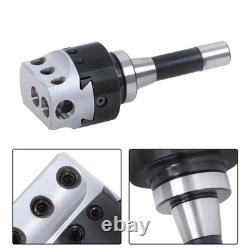 Boring Head R8 Shank 3 + 10Pcs Carbide Tipped 3/4 Boring Bar Set End Mills