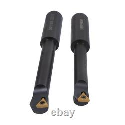 Boring Head R8 Shank 3 + 3/4 Carbide Tipped 10Pcs Boring Bar Set End Mills