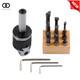 Boring Head Set 2 3/4 Shank 9 Piece 1/2 C6 Boring Bars For Lathe Mill