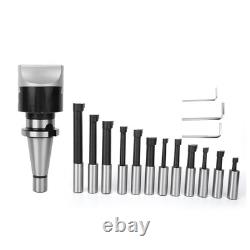 Boring Head Set 40CR CNC Milling Tool F1-18 75mm DiameterNT40-F1-18-12PCS New