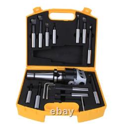 Boring Head Set 40CR CNC Milling Tool F1-18 75mm DiameterNT40-F1-18-12PCS New