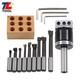 Boring Head And Bar Set 2 3/4 Shank 9pcs 1/2 C6 For Machining