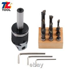 Boring Head and Bar Set 2 3/4 Shank 9Pcs 1/2 C6 for Machining Boring Head and Bar Set 2 3/4 Shank 9Pcs 1/2 C6 for Machining