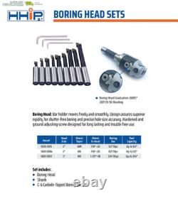 Boring Tool Set (2 Inch Head & MT3 & 1/2 Inch)