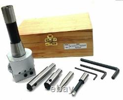 Brand New Boring Head 62 MM Dia For Lathe + R8 Shank (7/16 UNF x 20 TPI Drawbar)