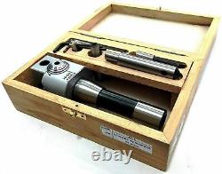 Brand New Boring Head 62 MM Dia For Lathe + R8 Shank (7/16 UNF x 20 TPI Drawbar)