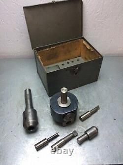 Bridgeport #2 Boring Head 3/4 Shank With R-8 Tool Holder Fits Miilling Machine