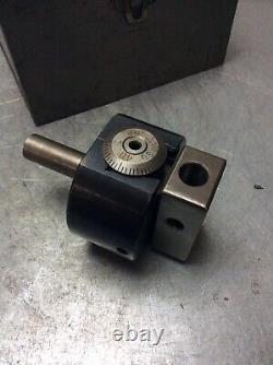 Bridgeport #2 Boring Head 3/4 Shank With R-8 Tool Holder Fits Miilling Machine