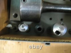 Bridgeport Boring Head #2 + Accessories + Case R-8 Shank Vgc
