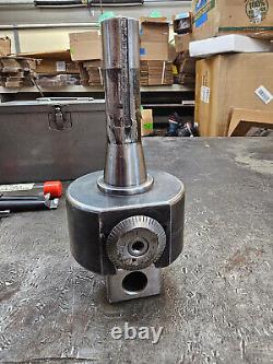 Bridgeport No. 2 Boring Head R8 Shank 5/8 Capacity WithBoring Bars and Metal Box