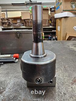 Bridgeport No. 2 Boring Head R8 Shank 5/8 Capacity WithBoring Bars and Metal Box