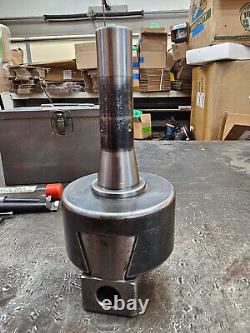 Bridgeport No. 2 Boring Head R8 Shank 5/8 Capacity WithBoring Bars and Metal Box