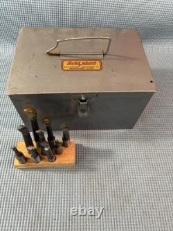 Bridgeport No. 2 Boring Head Set with R-8 Arbor Case Additional Boring Bars