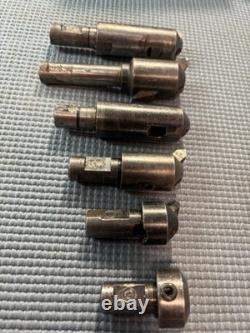 Bridgeport No. 2 Boring Head Set with R-8 Arbor Case Additional Boring Bars