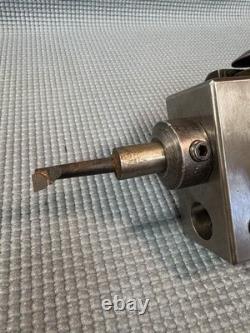 Bridgeport No. 2 Boring Head Set with R-8 Arbor Case Additional Boring Bars