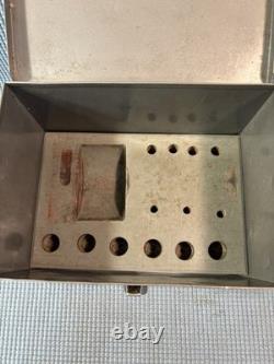 Bridgeport No. 2 Boring Head Set with R-8 Arbor Case Additional Boring Bars
