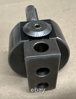 Bridgeport No. 2 Boring Head Set with R8 Shank, Case & Tooling