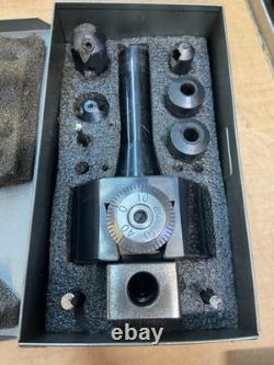 Bridgeport No 2 Boring Head With Carbide Inserted Boring Bars