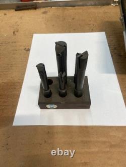 Bridgeport No 2 Boring Head With Carbide Inserted Boring Bars