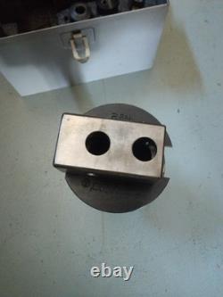 Bridgeport No. 2 Boring Head indexable boring bar set in case